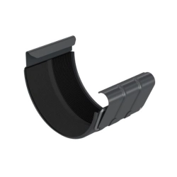 BRYZA STAL Złączka rynnowa 150 mm - CIEMNY GRAFIT